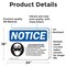 Signmission Safety Culture Sign, 24 in Width, Vinyl Decal, Rectangle OS-2PACK-NS-D-1824-L-12808 - alternate 5